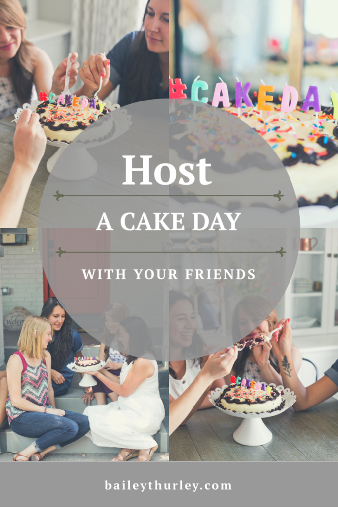 host, celebrate, cake, cake day, friends, candles