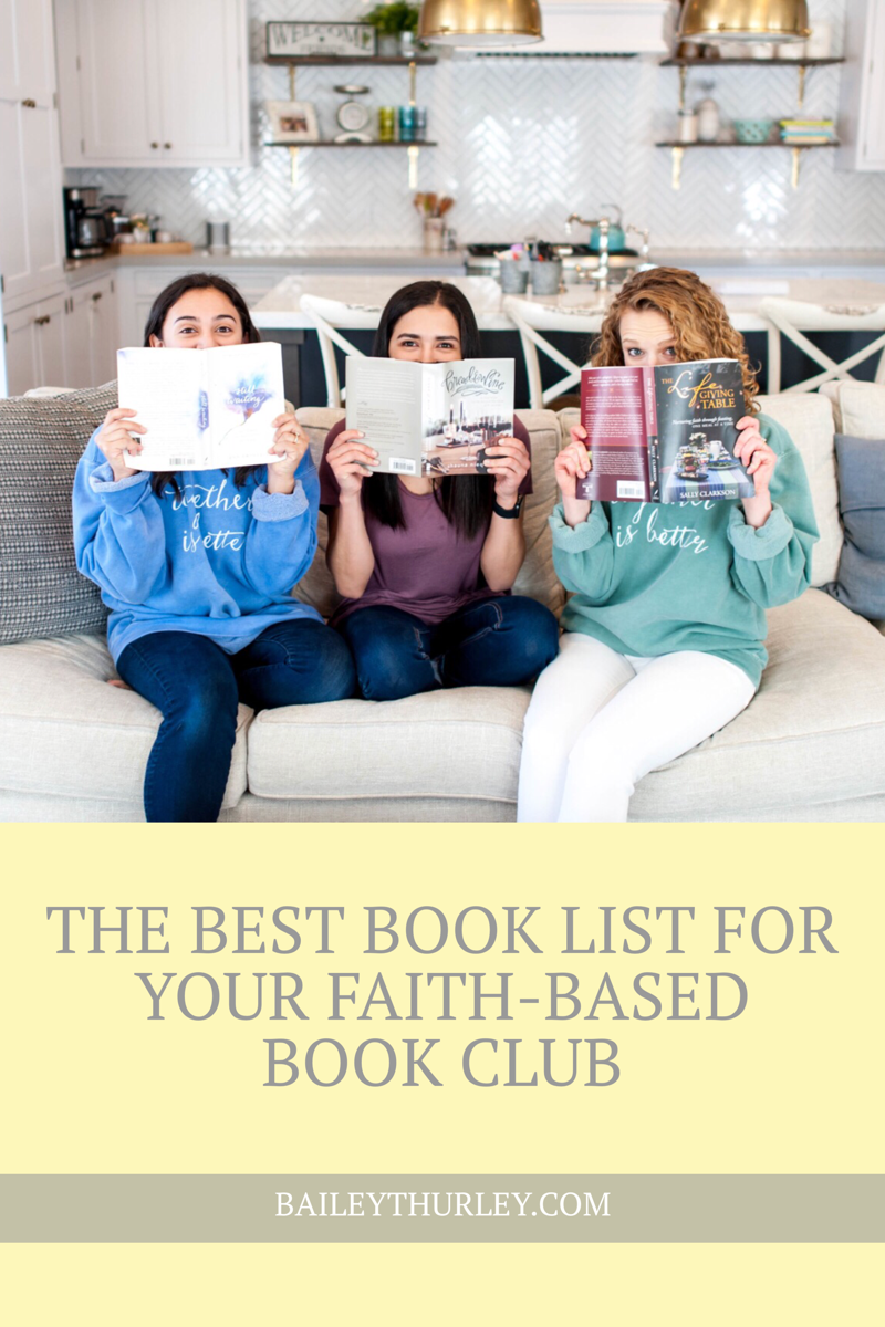 The Best Book List for Your Faith-Based Book Club