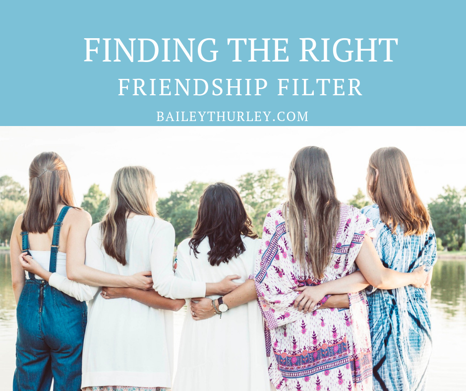 Finding the Right Friendship Filter