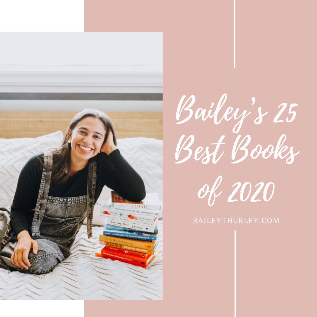 Bailey’s 25 Best Books of 2020