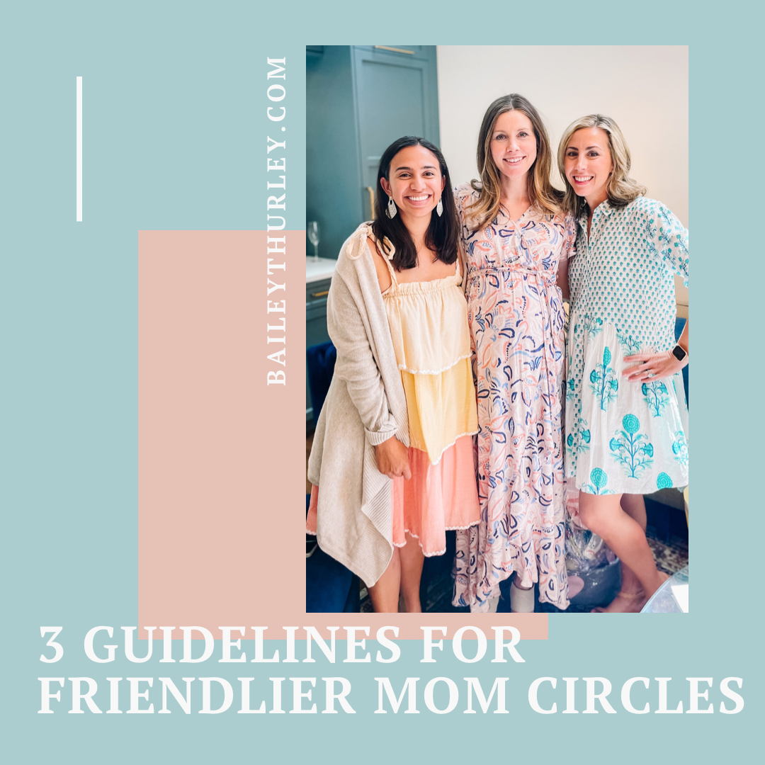 three guidelines for friendlier mom circles